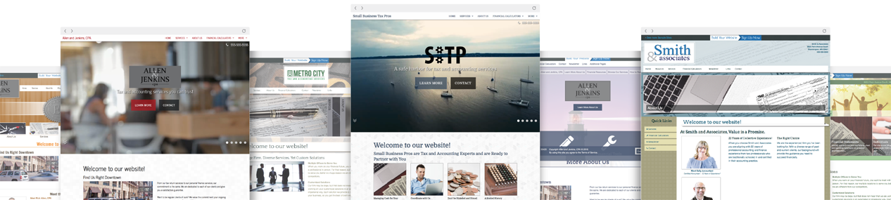 Sample Thumbnails of Some of Our Templates
